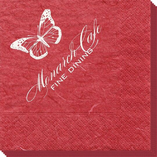 Magnificent Monarch Butterfly Bali Napkins